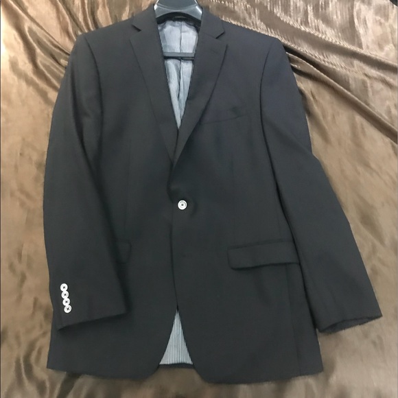 black sports coat
